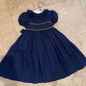 Toddler Navy blue long dress 4T